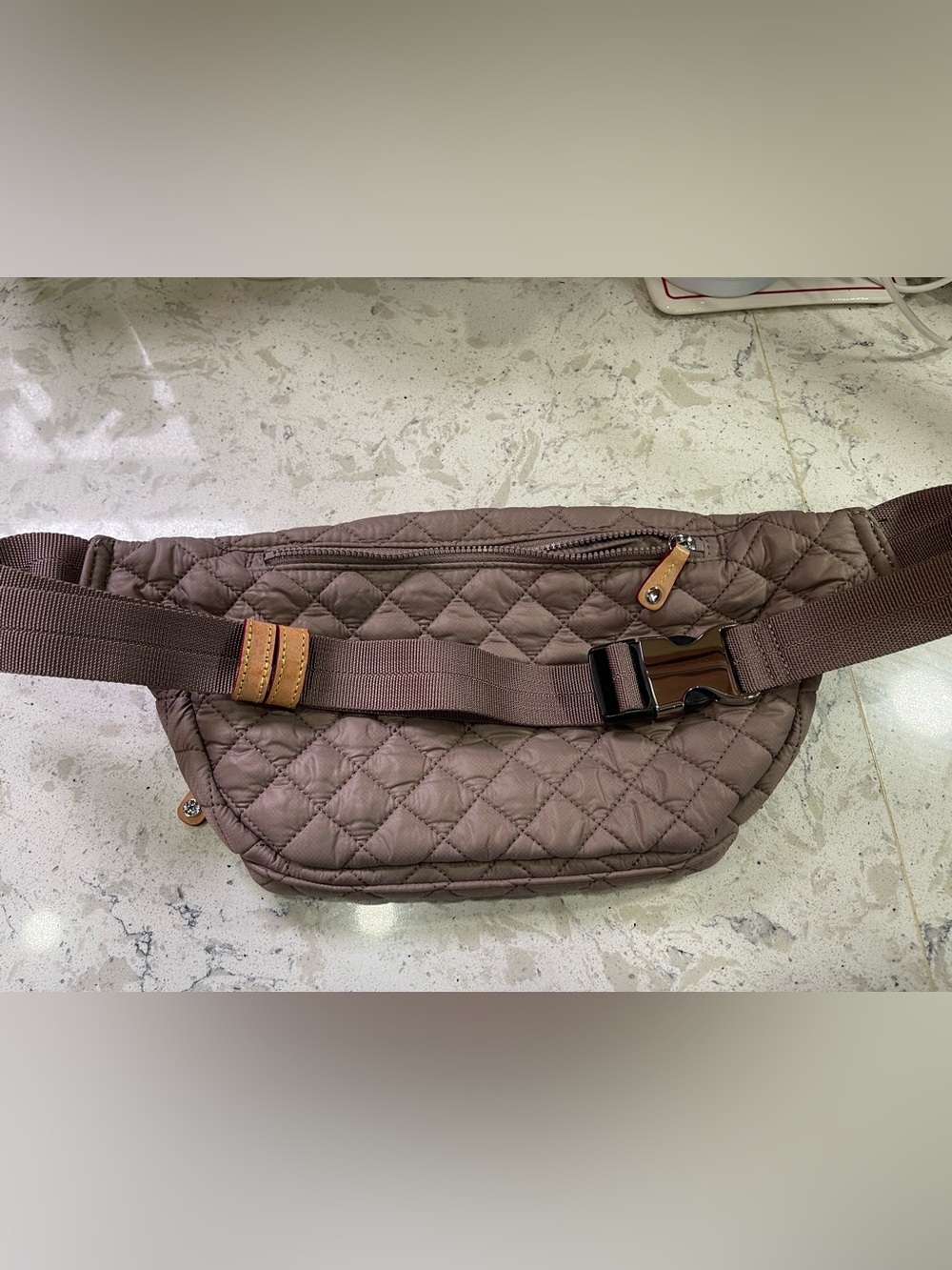MZ WALLACE
Metro Sling Quilted Nylon Shoulder Bag-Purple - Picture 2 of 5
